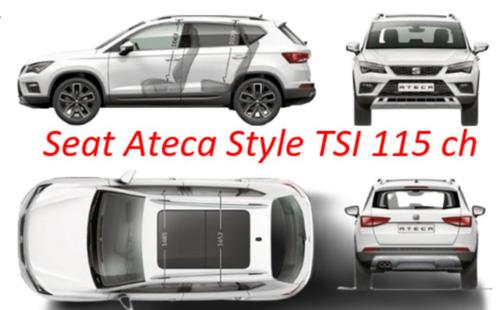 Seat Ateca, Auto's, Seat, Particulier, Ateca, ABS, Achteruitrijcamera, Adaptive Cruise Control, Airbags, Airconditioning, Android Auto