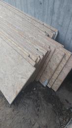 Lot OSB platen 14mm, Ophalen, Gebruikt, Overige materialen, Minder dan 20 mm