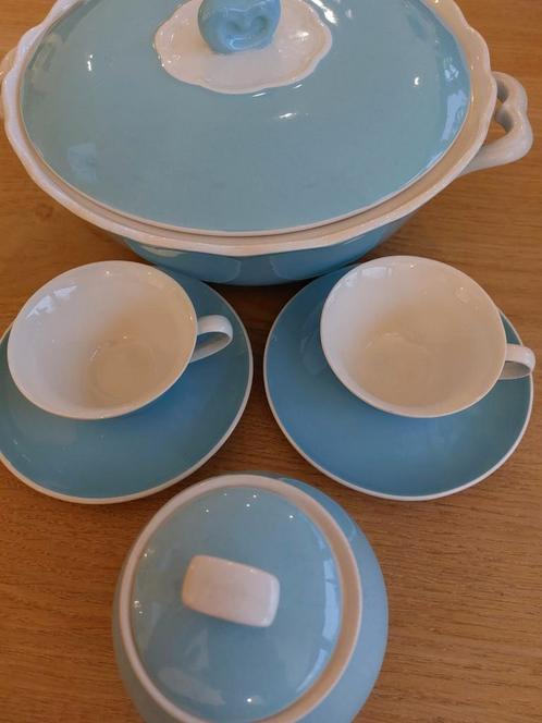 Boch set Freres Belgium Keralux, Antiek en Kunst, Antiek | Servies los, Ophalen of Verzenden