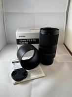 Sigma 70mm F2.8 DG Macro Art (Sony vatting), Audio, Tv en Foto, Ophalen of Verzenden, Zo goed als nieuw, Macrolens