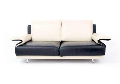 Formenti Sofa, Huis en Inrichting, Zetels | Zetels, Gebruikt, Rechte bank, Tweepersoons, 150 tot 200 cm, 75 tot 100 cm, Leer, Metaal
