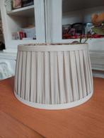 Vintage beige/taupe lampenkap, Huis en Inrichting, Lampen | Lampenkappen, Ophalen of Verzenden, Zo goed als nieuw, Beige