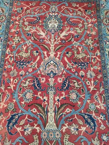 Ghoum tapijt van zijde en wol 