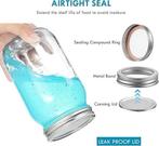 Set van 6 weckpotten | 960ml | GRATIS LEVERING, Verzenden, -, Pot, Bus of Blik, Nieuw