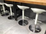 Barstoelen 4 stukS, Ophalen, Zo goed als nieuw, 90 cm of meer, In hoogte verstelbaar