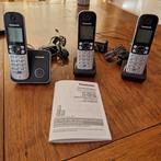 Panasonic digitale telefoon met 3 handsets, Telecommunicatie, Ophalen of Verzenden, 3 handsets