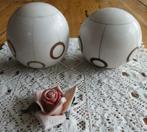 SALE  Off white ballen / bollen,  bruine cirkels, Cusco Peru, Huis en Inrichting, Ophalen of Verzenden, Gebruikt