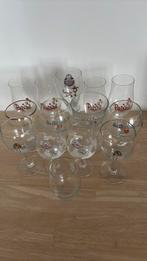 Assortiment bierglazen (14 stuks), Verzamelen, Ophalen, Zo goed als nieuw