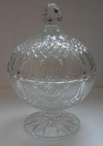 ANCIENNE BONBONNIERE EN CRISTAL, Antiquités & Art, Enlèvement ou Envoi