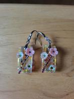 Boucles d’oreilles fantaisie avec fleurs, Enlèvement, Comme neuf