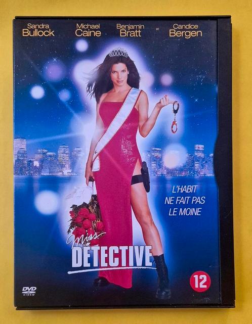 Snap Case DVD du film Miss détective - Sandra Bullock, Cd's en Dvd's, Dvd's | Komedie, Zo goed als nieuw, Actiekomedie, Vanaf 12 jaar