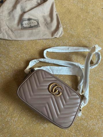 GUCCI GG Marmont Matelassé Tas – Rosa – nieuw beschikbaar voor biedingen