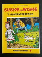 Suske en Wiske : t Hondenparredies (album in Drents dialect), Eén stripboek, Verzenden, Zo goed als nieuw, Willy Vandersteen