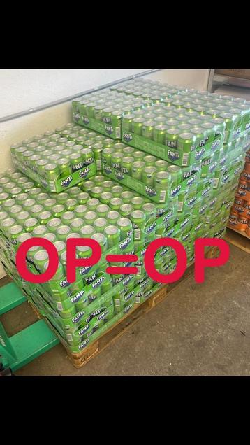 Fanta/Fuze tea 24x33cl STOPZETTING DRANKENHAL beschikbaar voor biedingen