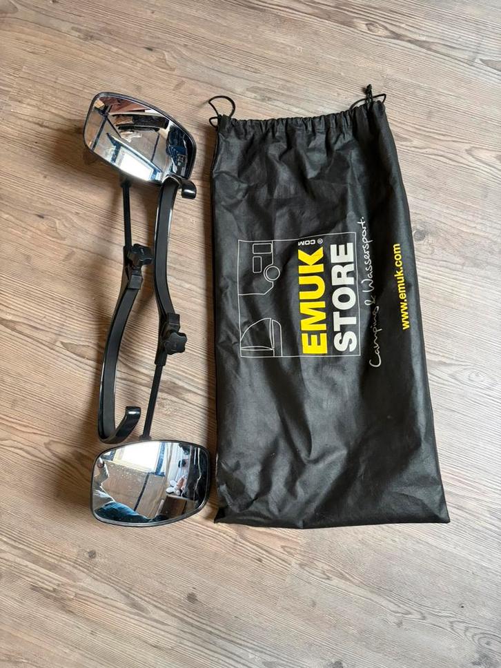 Emuk caravanspiegels voor volvo, Caravans en Kamperen, Caravanaccessoires, Zo goed als nieuw, Ophalen