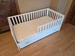 Petit Amelie Peuterbed incl ladeschuif, Ophalen, Gebruikt, 70 tot 85 cm, 140 tot 160 cm