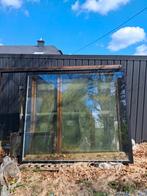 Grande fenêtre neuve en PVC noir 235x206 jamais utilisée, Bricolage & Construction, Enlèvement