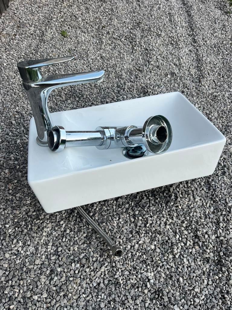 Wc wastafel, Bricolage & Construction, Sanitaire, Enlèvement, Comme neuf, Lavabo