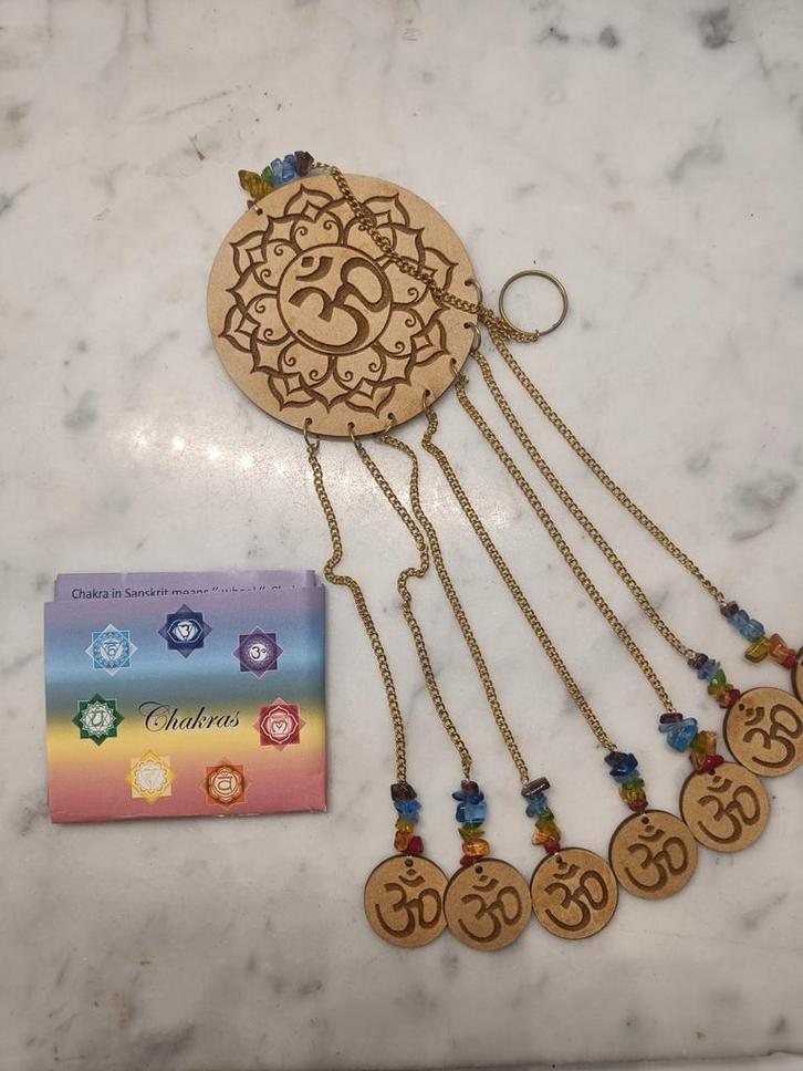 Pendule van de 7 Chakra's uit het Sanskriet — Radiësthesie —, Diversen, Overige Diversen, Ophalen of Verzenden