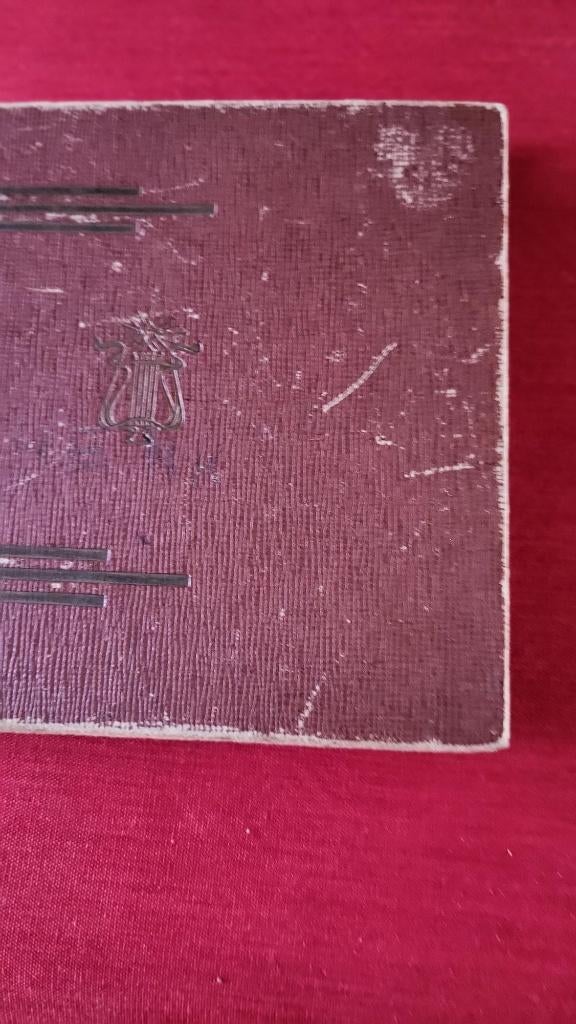album met kleine 78 toeren grammofoon plaatjes kinderliedjes, Antiek en Kunst, Ophalen