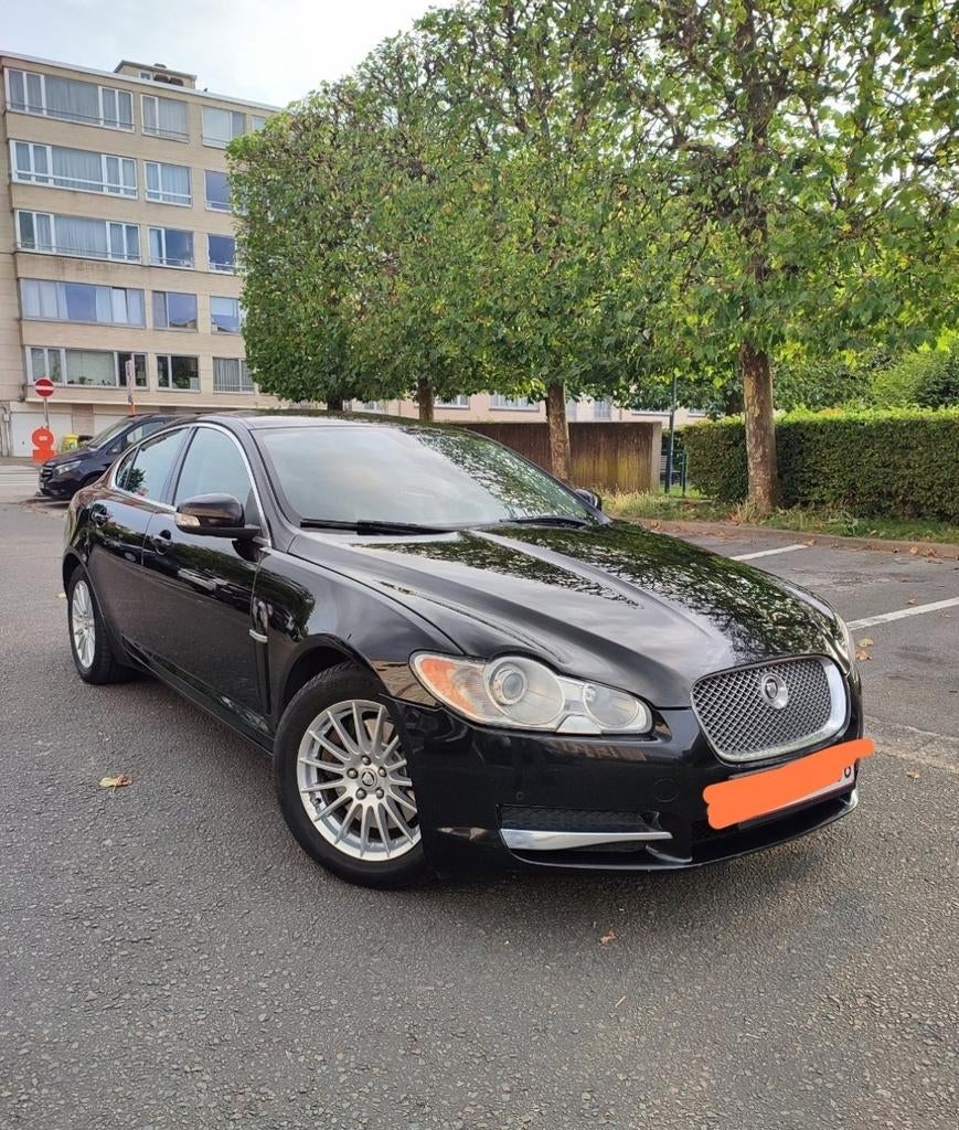 Jaguar XF 2.7 207cv V6, met keuring, roze papier, Automaat, Achterwielaandrijving, Zwart, Blauw