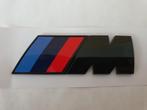 Bmw kofferklep m logo in blinkend zwart 90 mm x 28 mm, Achterklep, Nieuw, Ophalen of Verzenden, Achter