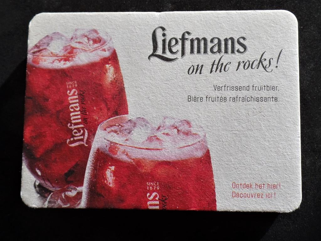 bierviltjes van Liefmans, Ophalen, Nieuw, Viltje(s)