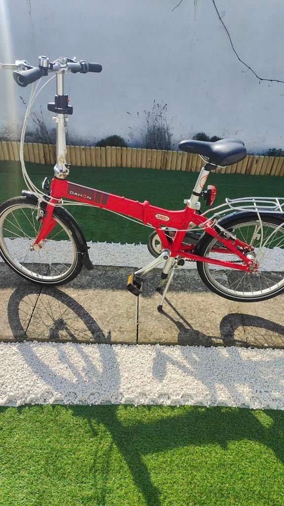 Dahon plooitfiets, Vélos & Vélomoteurs, Vélos | Vélos pliables, Comme neuf, Dahon, Totalement pliable, Vitesses, Enlèvement
