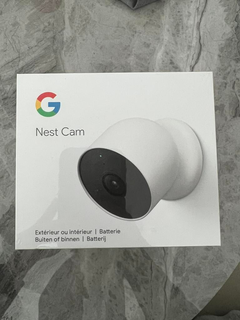 Google Nest Cam extérieur/intérieur Neuf scellé, Enlèvement, Neuf
