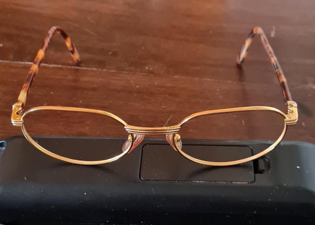 Deze Cartier Lueur vintage bril uit de jaren 90, Ophalen, Bril
