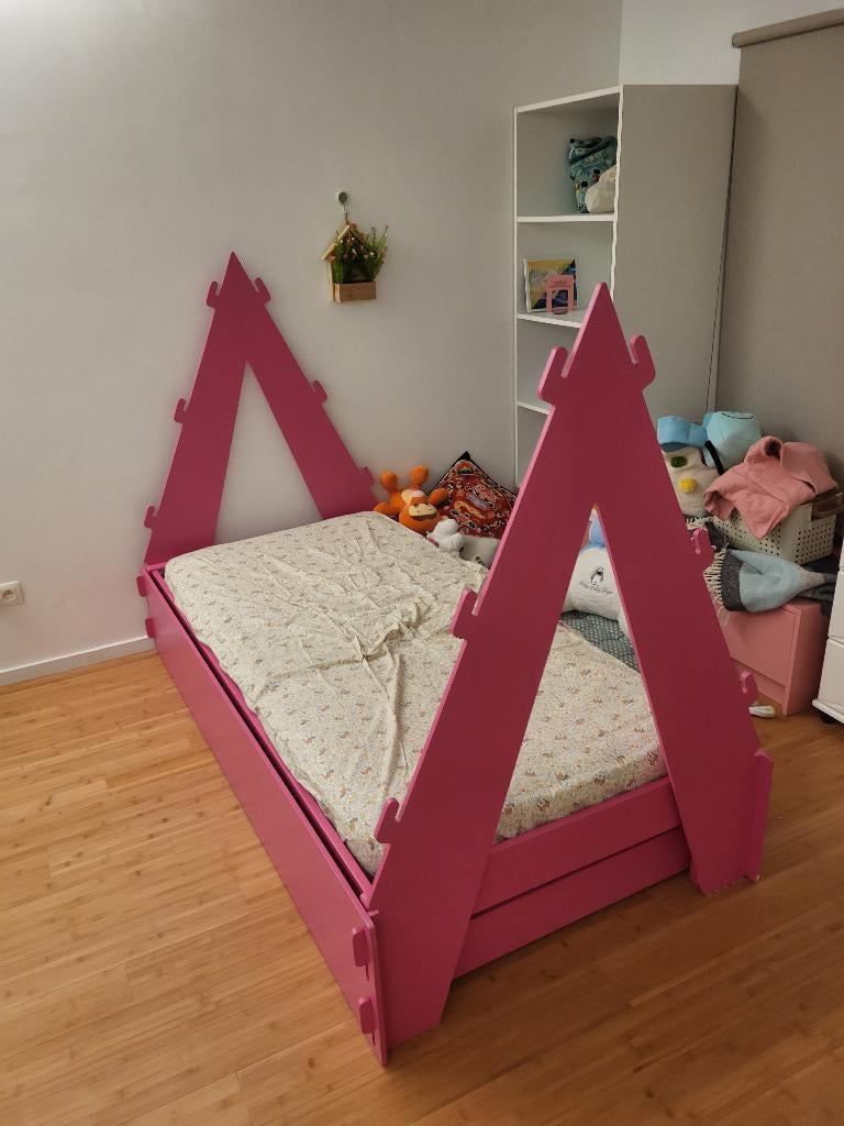 lit enfant, Enlèvement, Utilisé, Matelas