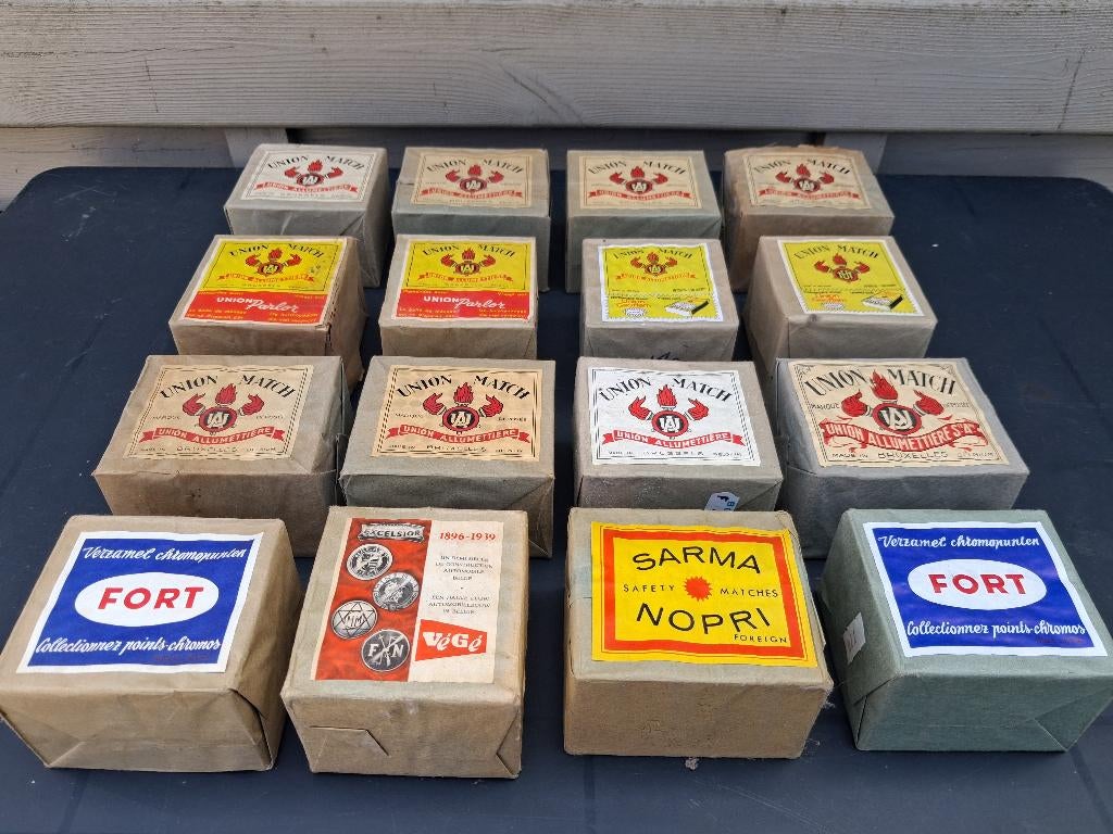 volle pakken lucifers, Verzamelen, Ophalen of Verzenden, Zo goed als nieuw, Verpakking