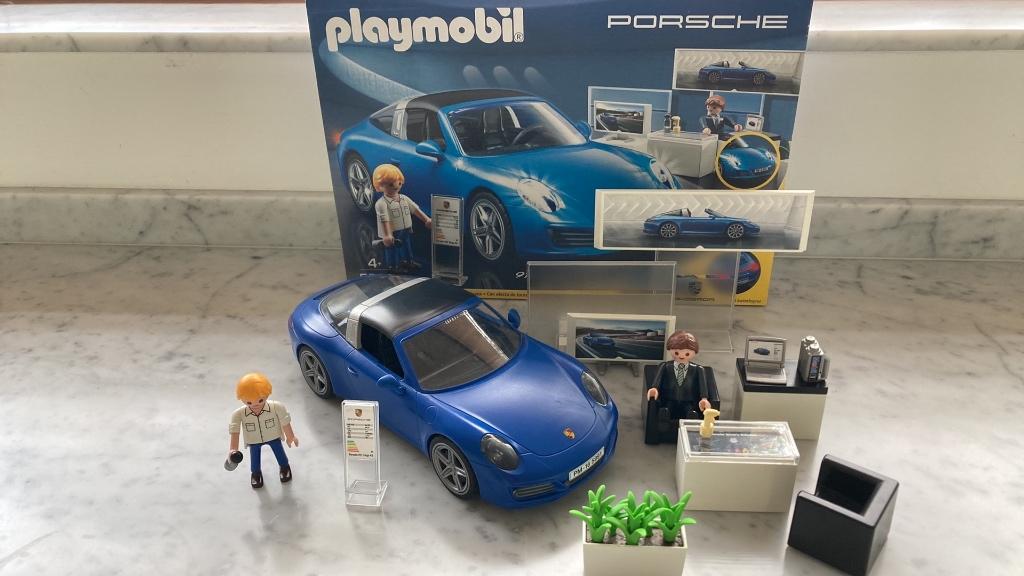 Playmobil Porsche 5991, Ophalen, Zo goed als nieuw, Complete set