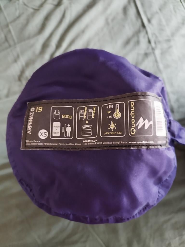 2 slaapzakken, 1 voor kinderen, 1 voor volwassenen, Enlèvement