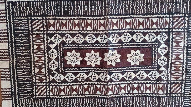 Grand Tapa Maori ( Nouvelle Zélande), Antiek en Kunst, Kunst | Beelden en Houtsnijwerken, Ophalen