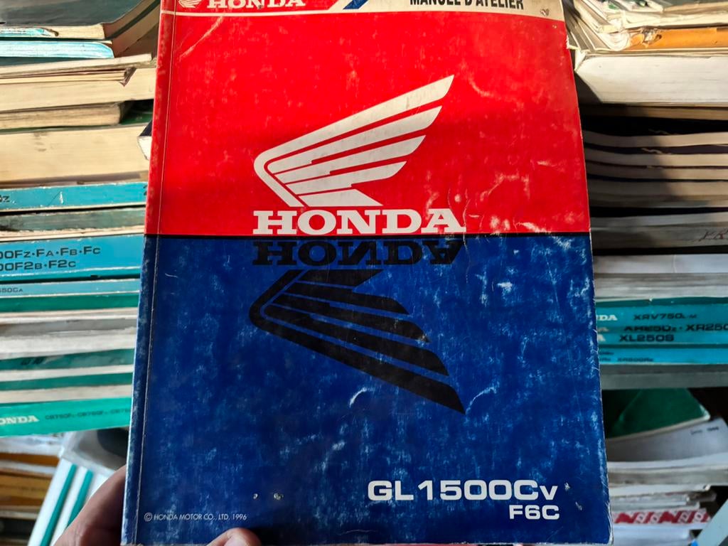 Manuel d'atelier Honda F6C 1500, Enlèvement ou Envoi, Honda