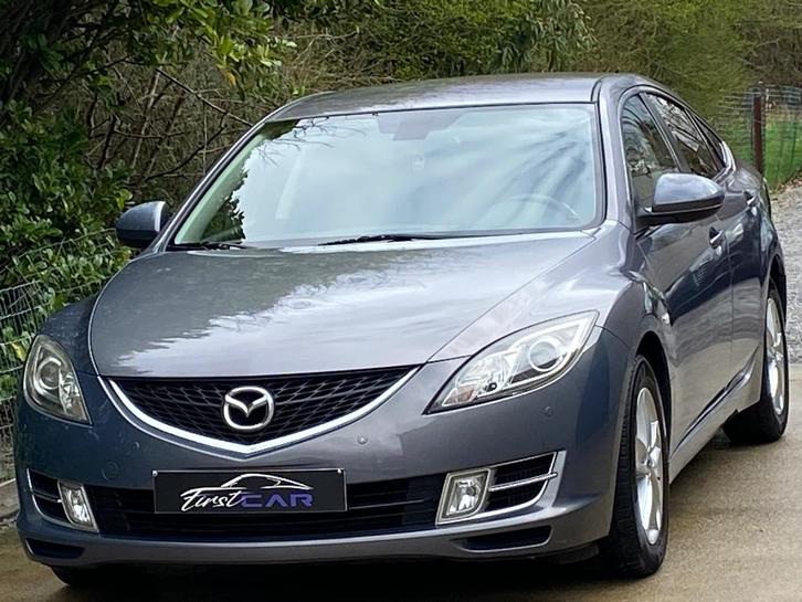 Mazda 6 2.0 CVDi 02/2010 134574km ATT REMOR-CLIM-JANTES-CUIR, Auto's, Mazda, Bedrijf, Achteruitrijcamera, Airbags, Airconditioning