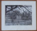 PETER ARCHER / HAYE HOUSE / ORIGINEEL WERK / 61x71cm / KADER, Ophalen