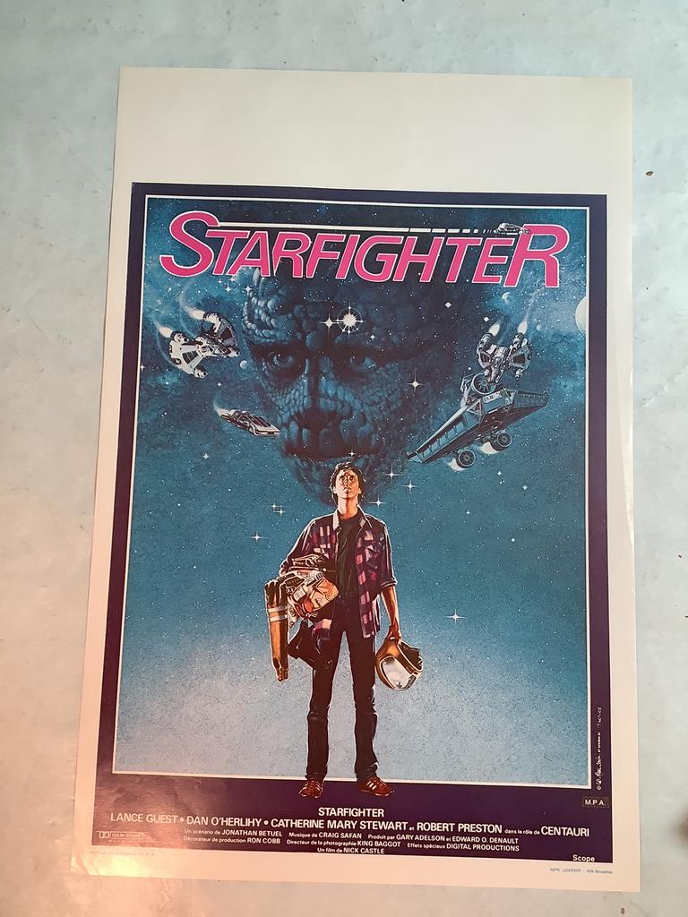 STAR FIGHTER    filmposter   36-54 cm, Verzamelen, Posters, Ophalen of Verzenden