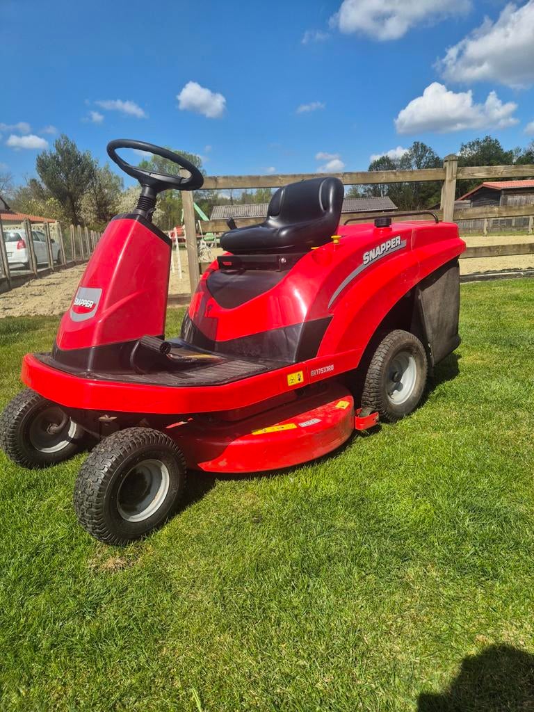 Snapper zitmaaier, Tuin en Terras, Zitmaaiers, Ophalen, Opvangbak, Zo goed als nieuw, Minder dan 90 cm