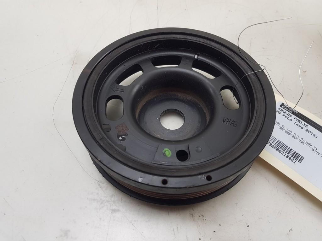 VILEBREQUIN POULIE Polo VI (AW1) (|04C105243T|04C105243K|), Utilisé, Volkswagen