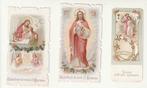 Lot 3 communieprentjes Ledeberg 1908 C. Van Compernolle, Verzamelen, Verzenden, Bidprentje