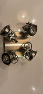 Mooie rvs lamp met led spots, Enlèvement