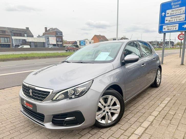Peugeot 308 2018 Allure Automaat 045000km 131pk Euro6d Full, Auto's, Peugeot, Bedrijf, Te koop, ABS, Achteruitrijcamera, Airbags