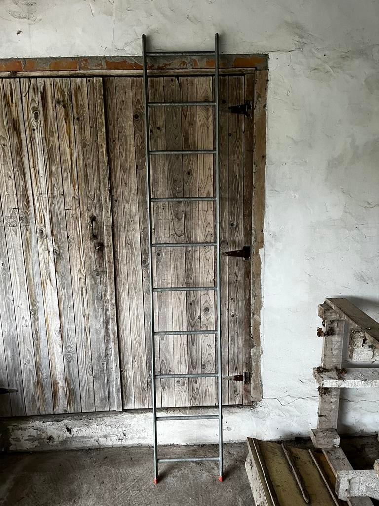 Échelle métallique de 2,45 m de haut, Enlèvement, Utilisé, Échelle, 2 à 4 mètres