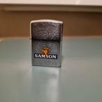Zippo uit 1990. Samson logo. Z.g.a.n, Ophalen of Verzenden, Zo goed als nieuw, Aansteker
