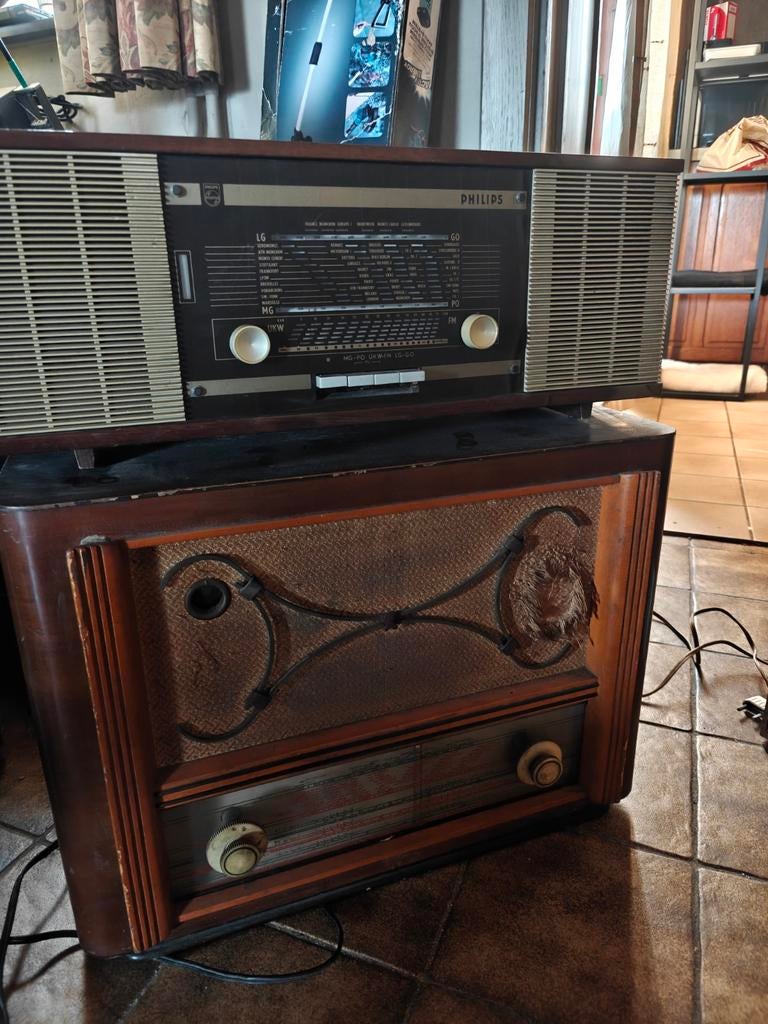 Diverse oude/vintage radio's, Ophalen, Radio