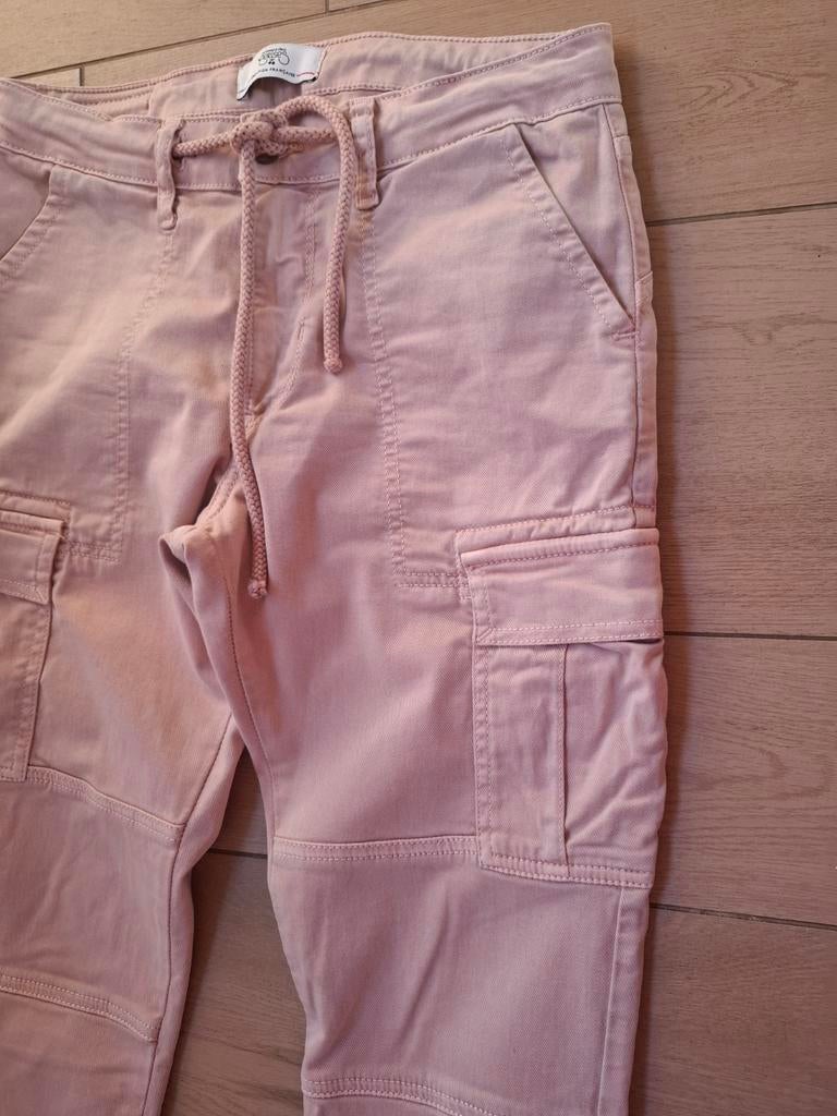 Jeans léger cargo Le temps des cerises rose T24 XS 36, Enlèvement ou Envoi, Autres couleurs, Comme neuf, Le temps des cerises