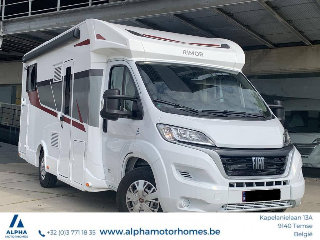 Rimor Seal 95 Fiat 140PK Automaat, Caravanes & Camping, Camping-cars, Airbags, Entreprise, Diesel, Automatique