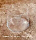 TERRARIUM, vase de forme conique., Enlèvement, Comme neuf, Verre, Moins de 50 cm